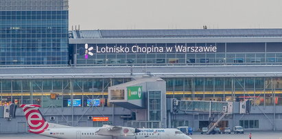 Awaryjne lądowanie samolotu w Warszawie