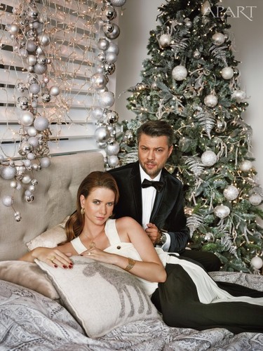 Karolina Malinowska i Olivier Janiak w kampanii Apart