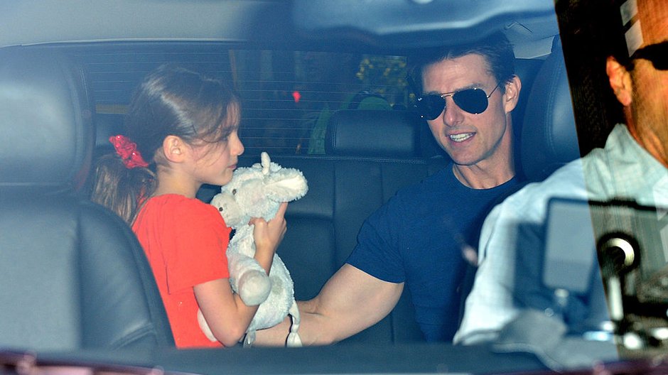 Tom Cruise i Suri w 2012 r.