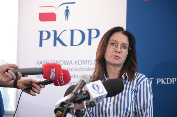 Przewodnicząca komisji ds. pedofilii Karolina Bućko