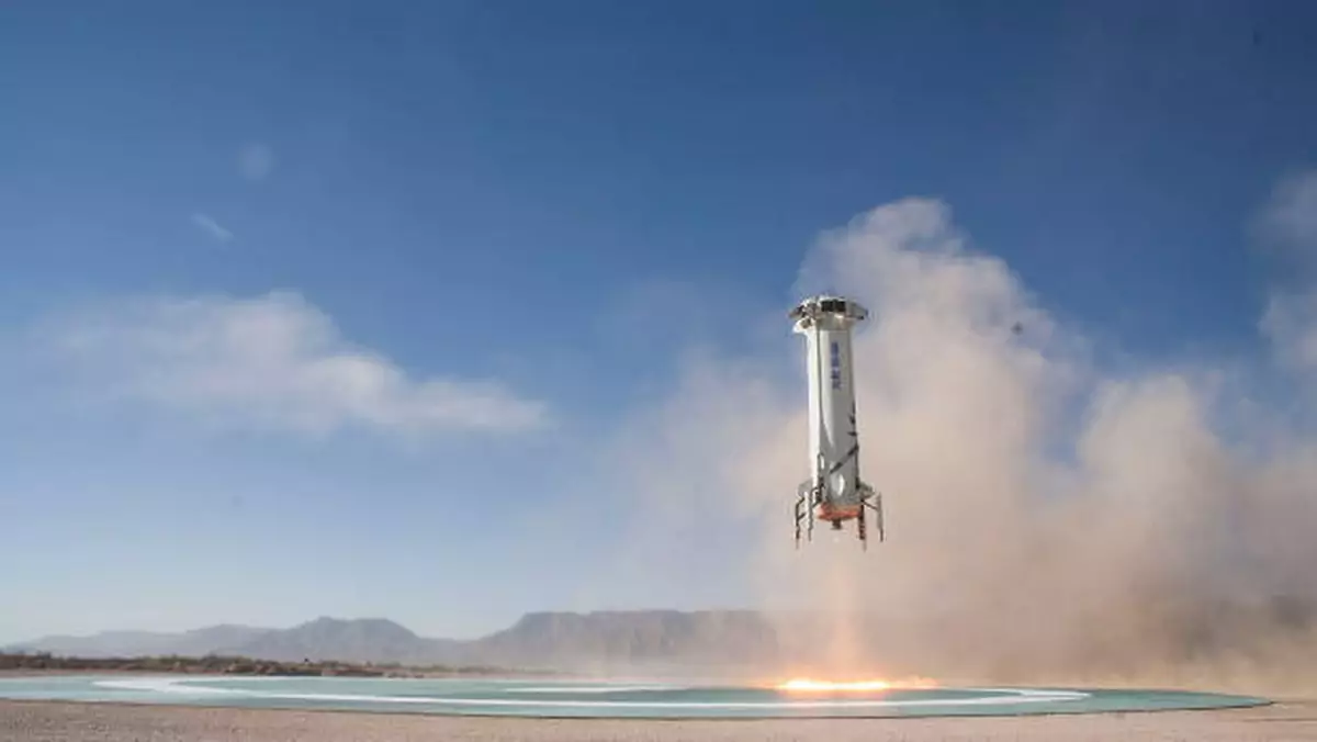 Blue Origin wystrzeli dziś trzecią rakietę New Sheppard