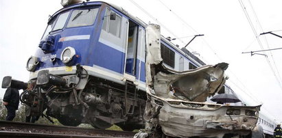 Samochód wjechał pod  Intercity. Dwie ofiary