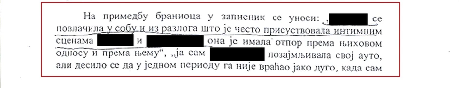 Delovi Desankinog iskaza