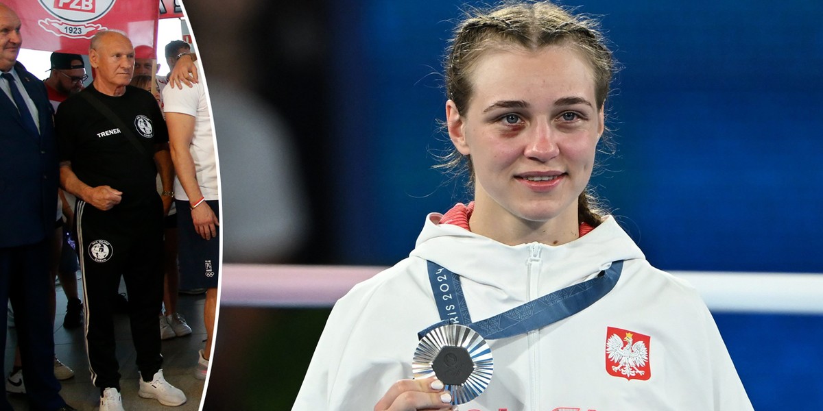 Julia Szeremeta ze srebrnym medalem Igrzysk Olimpijskich w boksie. Trener Józef Radziewicz nie krył dumy  z osiągnięcia podopiecznej, którą sportowo wychował i ukształtował jako zawodniczkę.