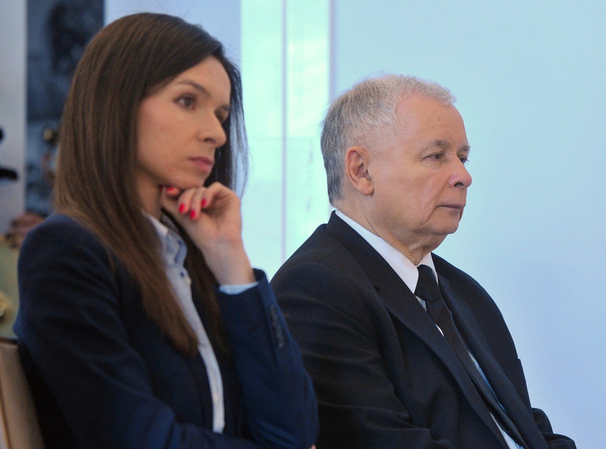 Marta Kaczyńska i Jarosław Kaczyński