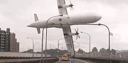 Samolot runął po starcie, bo pilot wyłączył silnik