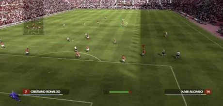 Screen z gry "FIFA 08" (wersja na Xboxa 360)