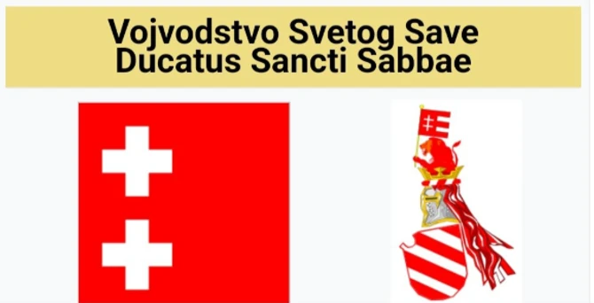 Vojvodstvo Svetog Save - zastava i grb