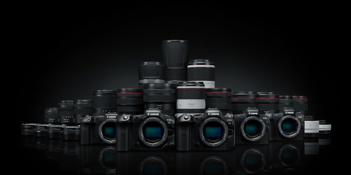 Pełnoklatkowe bezlusterkowce Canon z serii EOS R, które zechcesz kupić