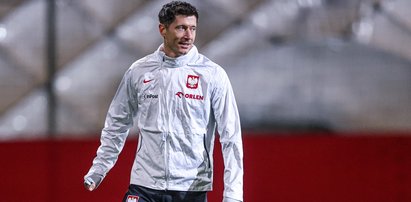 Tak Robert Lewandowski reagował na treningu reprezentacji Polski. Jego mina mówi wszystko [WIDEO]