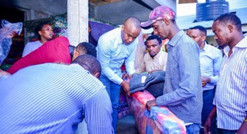 MP Jaguar donates mattresses to Industrial Area Prison