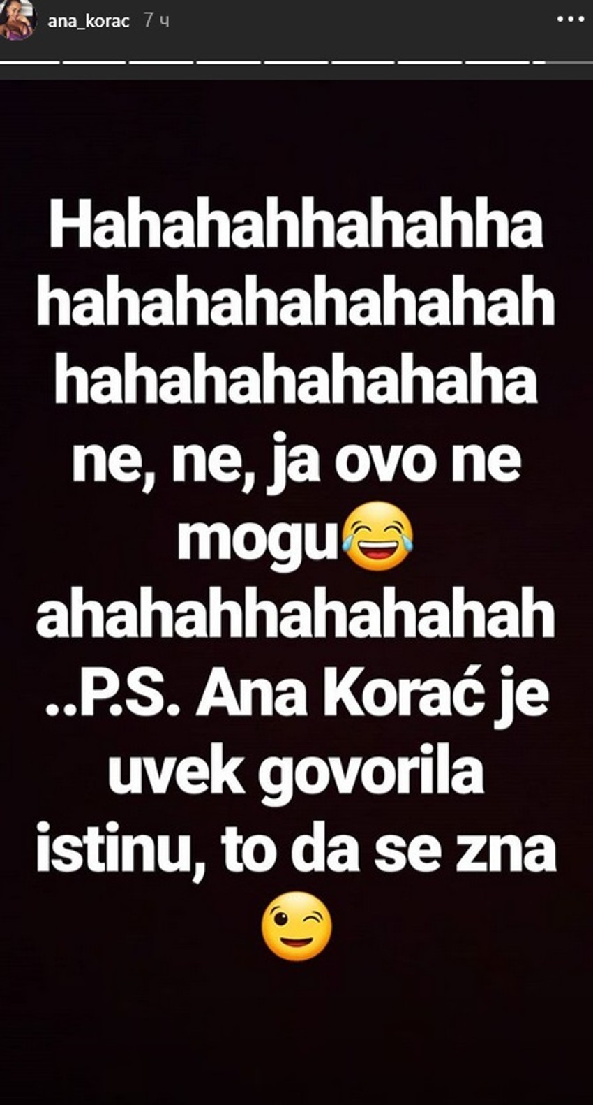 Ana Korać o Filipu Mijatovu