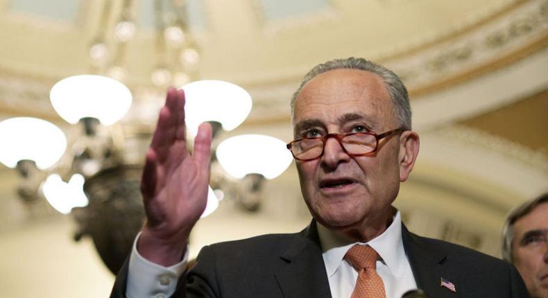 U.S. Senate Majority Leader Sen. Chuck Schumer (D-NY) speaks during a news briefing after the weekly Senate Democratic Policy Luncheon at the U.S. Capitol June 22, 2021 in Washington, DC.Alex Wong/Getty Images