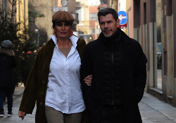 Zvonimir Boban sa suprugom Leonardom u februaru 2020. godine u Milanu 