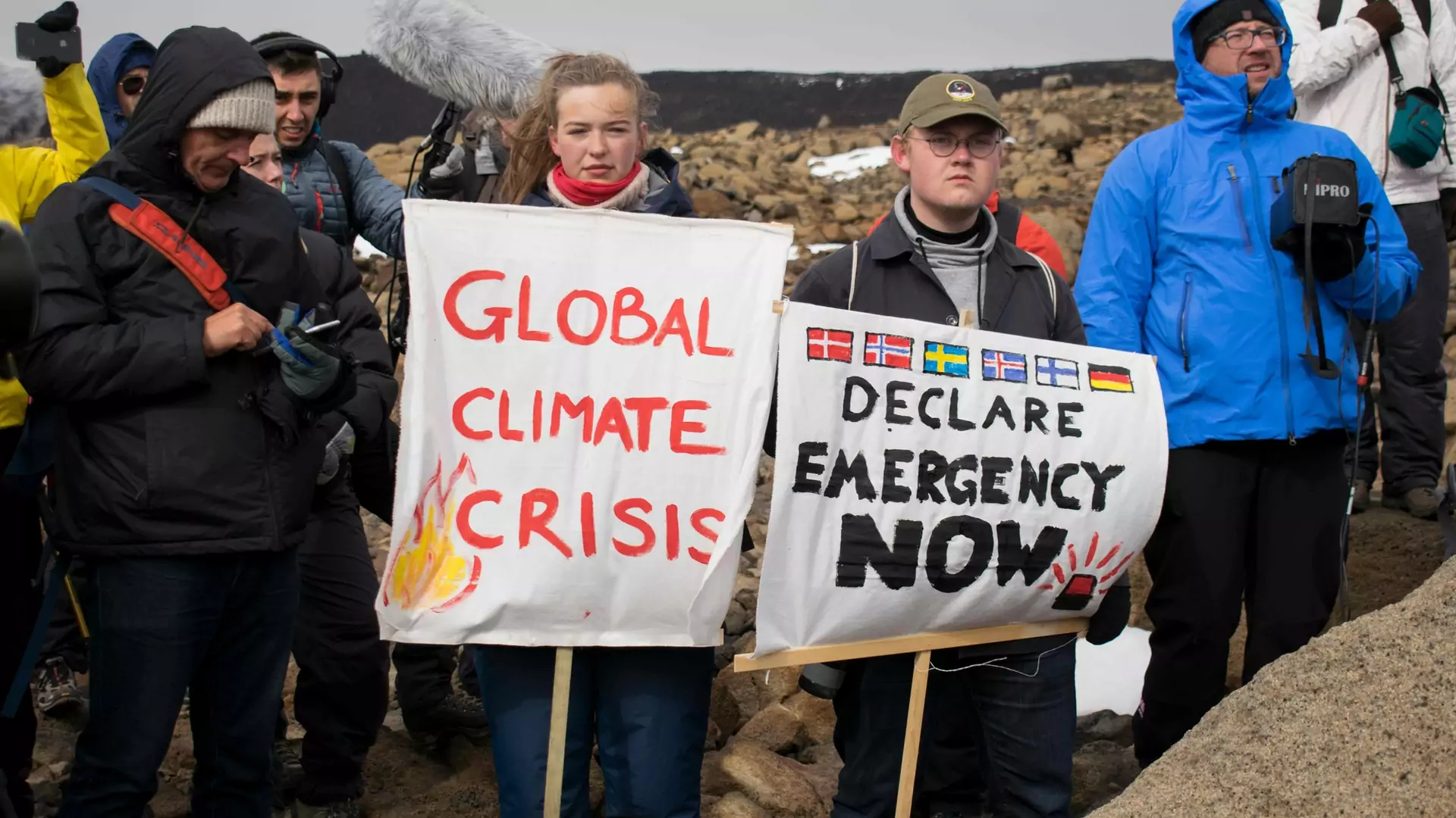 W niedzielę odbył się pierwszy pogrzeb lodowca. Okjokull zniknął na skutek zmian klimatu