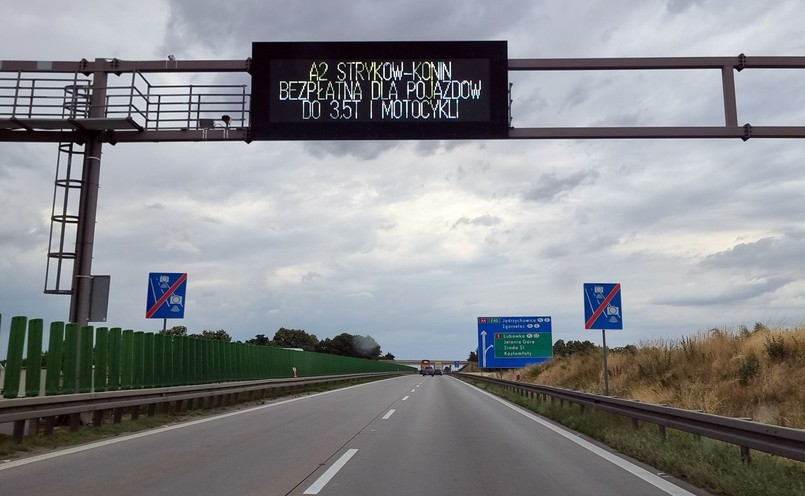 Odcinkowy pomiar prędkości nowej generacji na autostradzie A4 już łapie kierowców