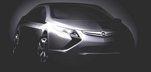 Opel Ampera - Najdeżdża elektryczny Opel