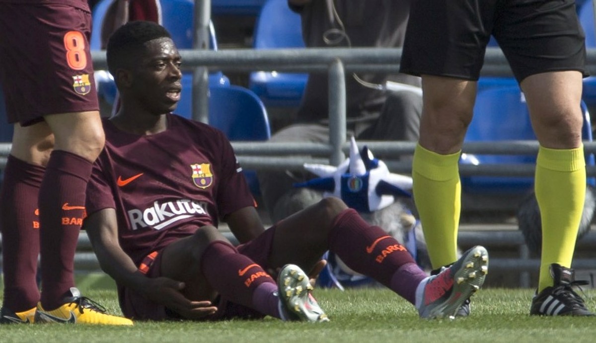 Liga hiszpańska: Barcelona wydała na niego ponad 100 mln euro, a on nie zagra przez trzy miesiące