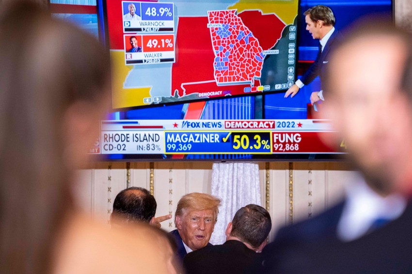 Tramp u vili Mar-a-Lago na Floridi tokom izborne noći