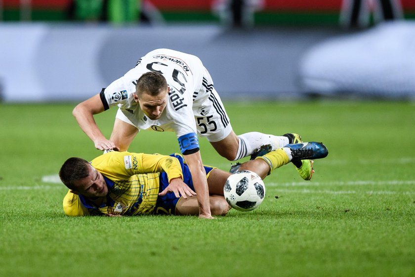 Pilka nozna. Ekstraklasa. Legia Warszawa - Arka Gdynia. 28.09.2018