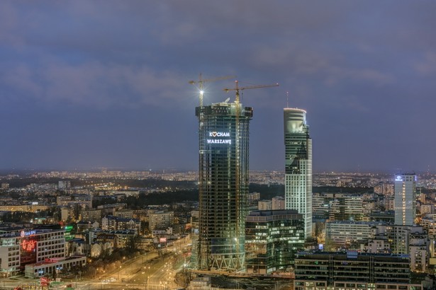 Warsaw Spire - to tu swoją siedzibę ma agencja Frontex