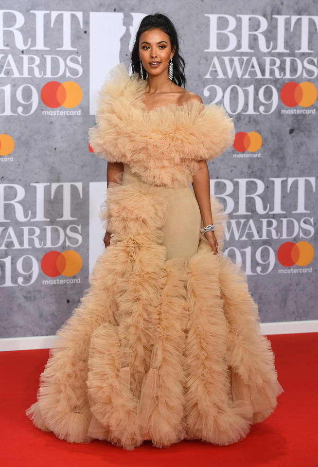 Brit Awards 2019: Maya Jama na czerwonym dywanie