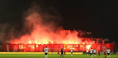 Widzew ukarany za race