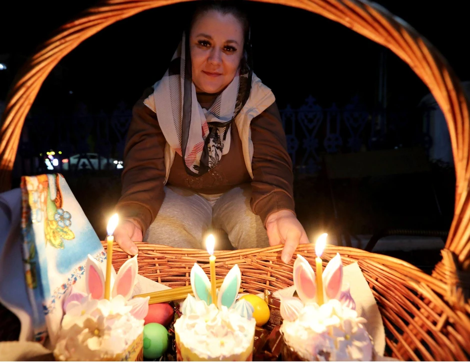 Uskršnja služba održana je i u Biškeku u Kirgistanu | Foto: IGOR KOVALENKO/EPA/Shutterstock