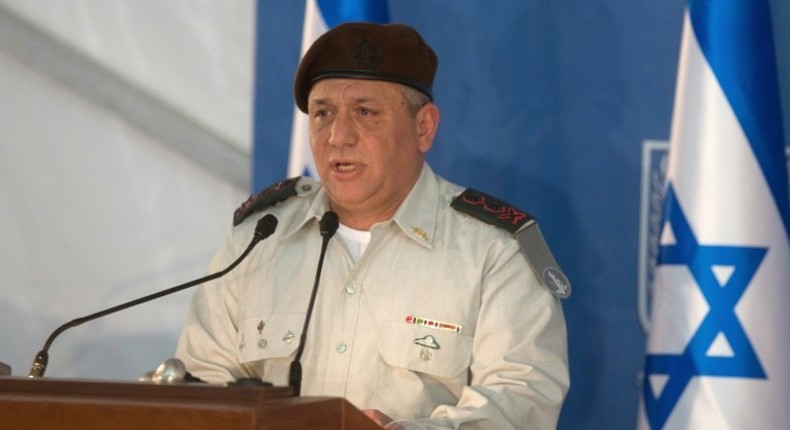 Chief of Staff Gadi Eisenkot, speaking to a security conference, said Israel believes Mustafa Badreddine was killed by his own officers