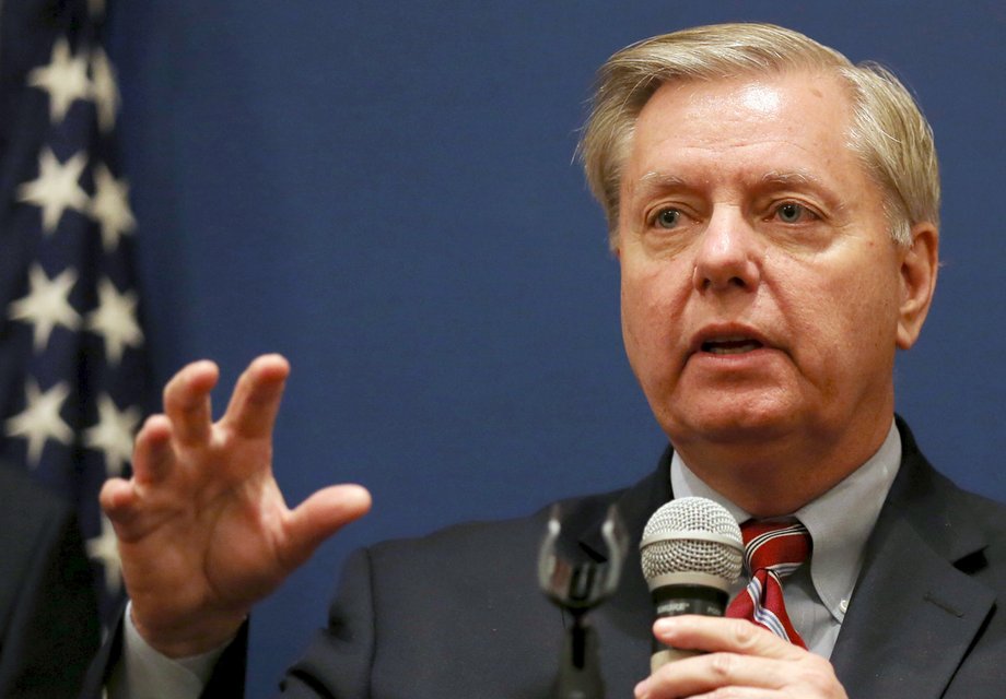 Lindsey Graham proposed in January that the President be authorized to "use all necessary and appropriate force" — including ground troops — against ISIS and associated forces.