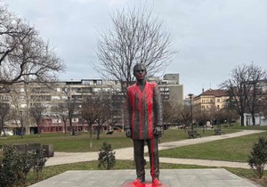 Vandalizovan spomenik Gavrila Principa u Beogradu