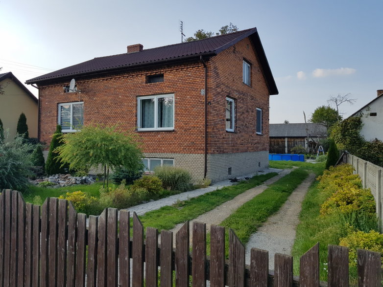 Dom we wsi Borowce, gdzie doszło do potrójnego zabójstwa
