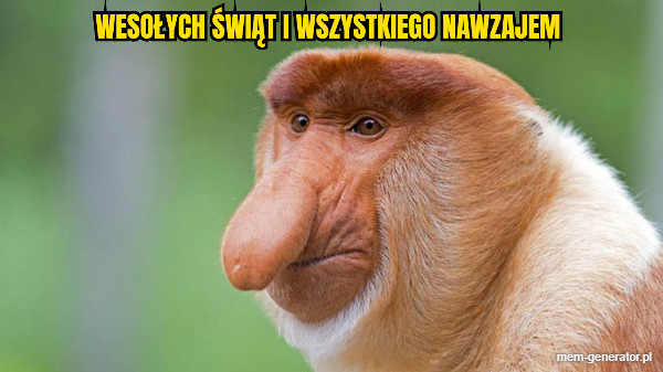 "Nawzajem" - słowo znienawidzone w święta