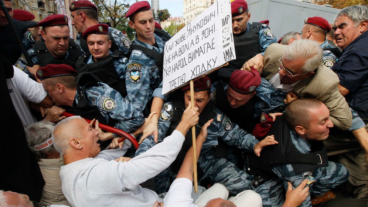 Protest w obronie Tymoszenko