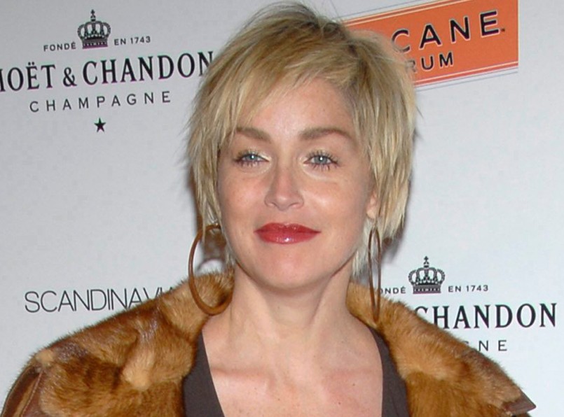 Sharon Stone i tajemnice jej dekoltu