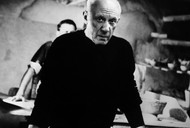 Pablo Picasso w 1957 r.