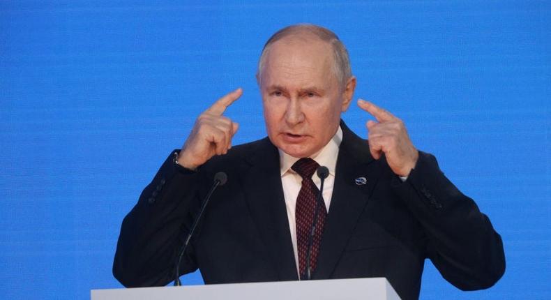 Russian President Vladimir Putin.Contributor/Getty Images