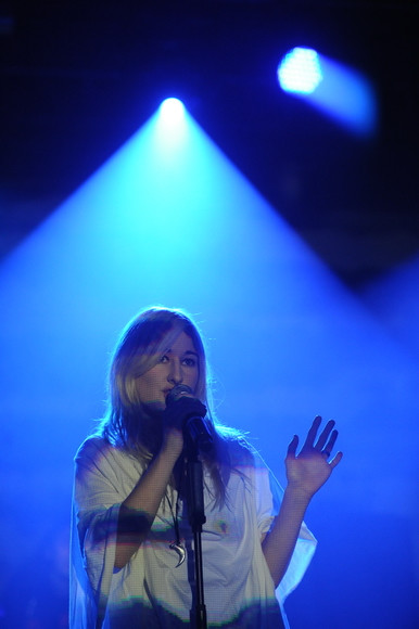 Zola Jesus na Electronic Beats Festival (fot. Artur Rawicz/Onet.)