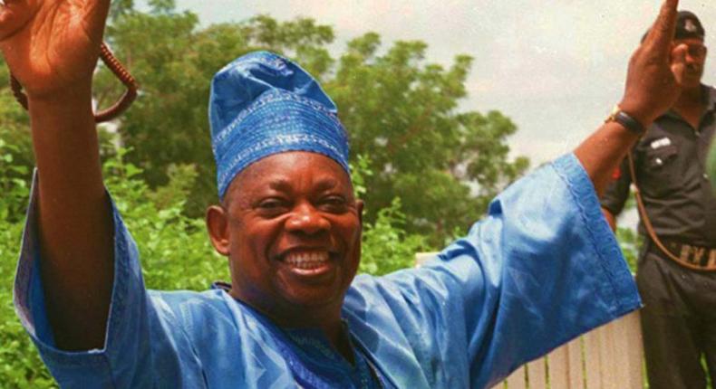 Chief MKO Abiola charged Nigerians to fight for his mandate a year after an election he won was annulled by the military government of General Ibrahim Babangida [Vanguard]