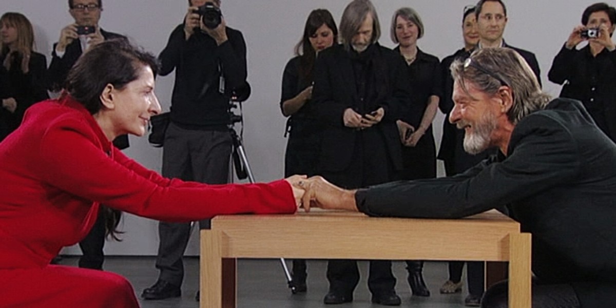 Marina Abramovic spotkała się z ukochanym