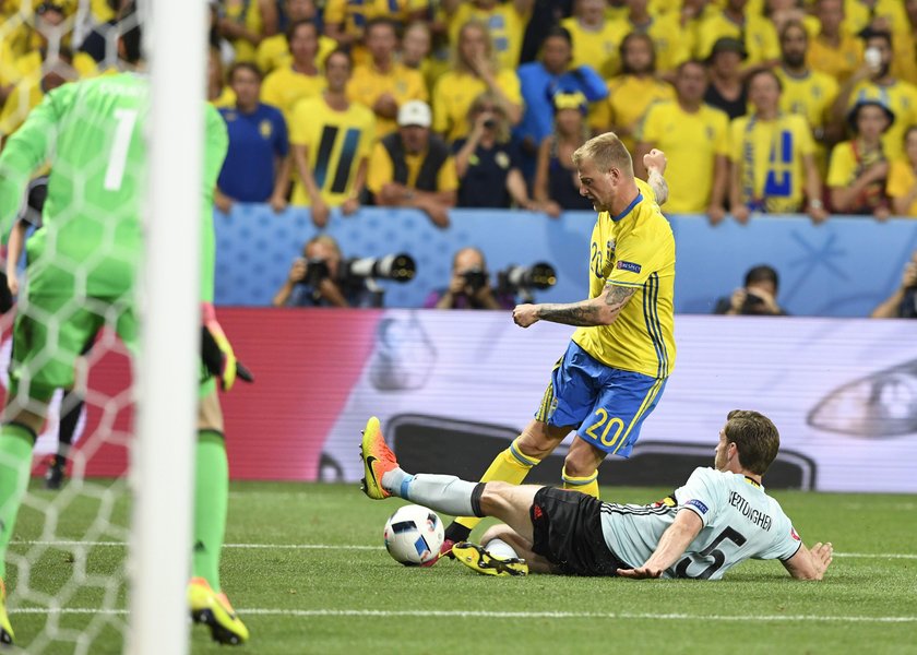 Euro 2016: Szwecja – Belgia 0:1