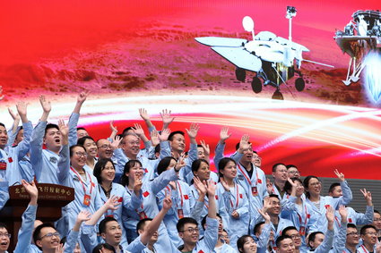 Pierwsza chińska sonda wylądowała na Marsie