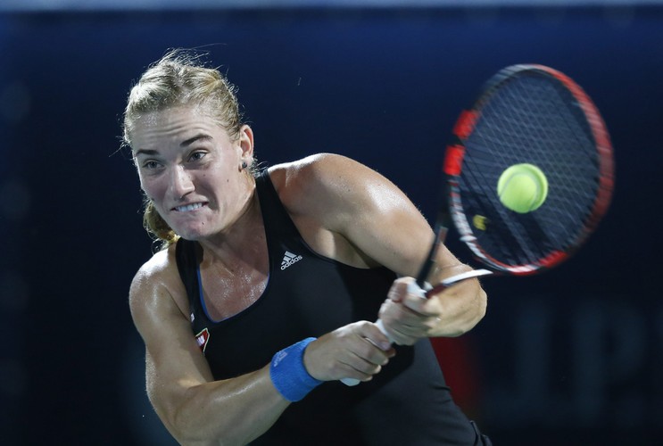 Tenisistki bicepsy mają prawie tak wielkie, jak Marit Bjoergen