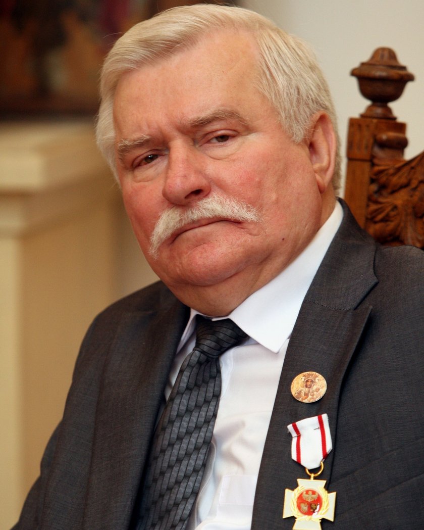 Lech Wałęsa, były prezydent i laureat Pokojowej Nagrody Nobla