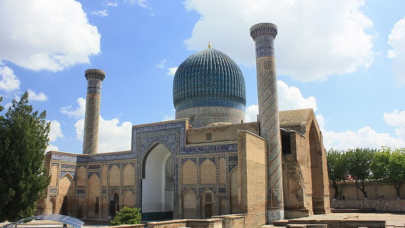 Mauzoleum Timura w Samarkandzie. Foto: Willard84 (licencja: CC BY-SA 4.0)