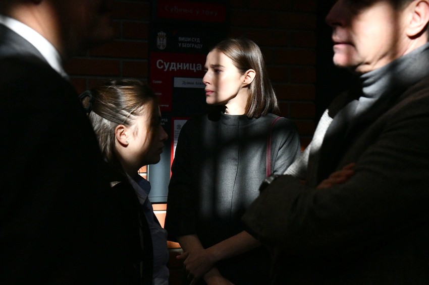 Milena Radulović na jednom od prethodnih ročišta