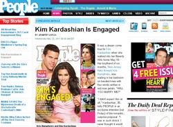 Kim Kardashian zaręczona! Pierścionek wart 2 miliony dolarów