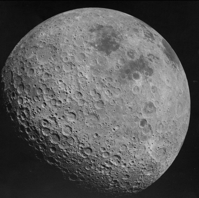 Ciemna strona Księżyca sfotografowana w ramach misji Apollo 16