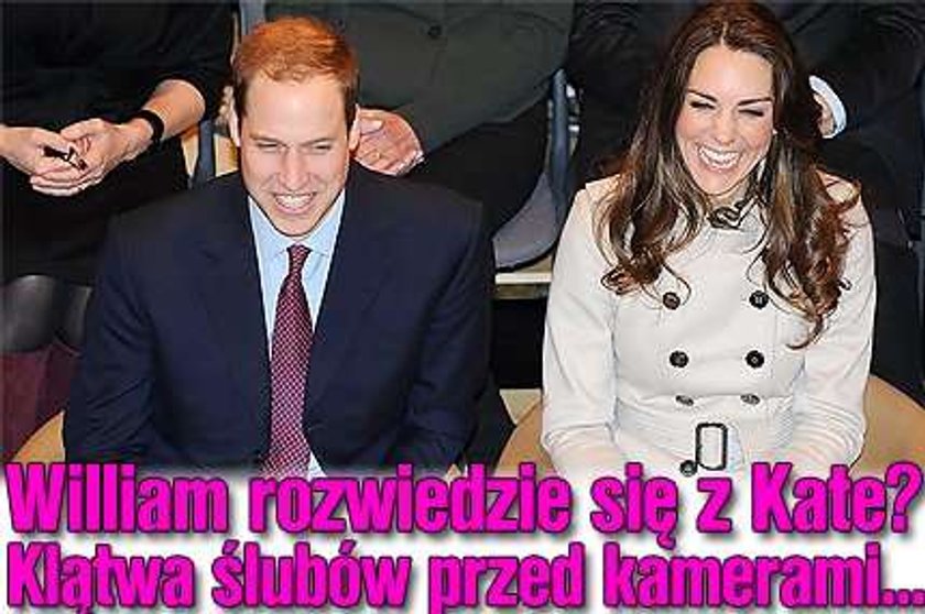 William rozwiedzie się z Kate? Klątwa ślubów z kamerami...