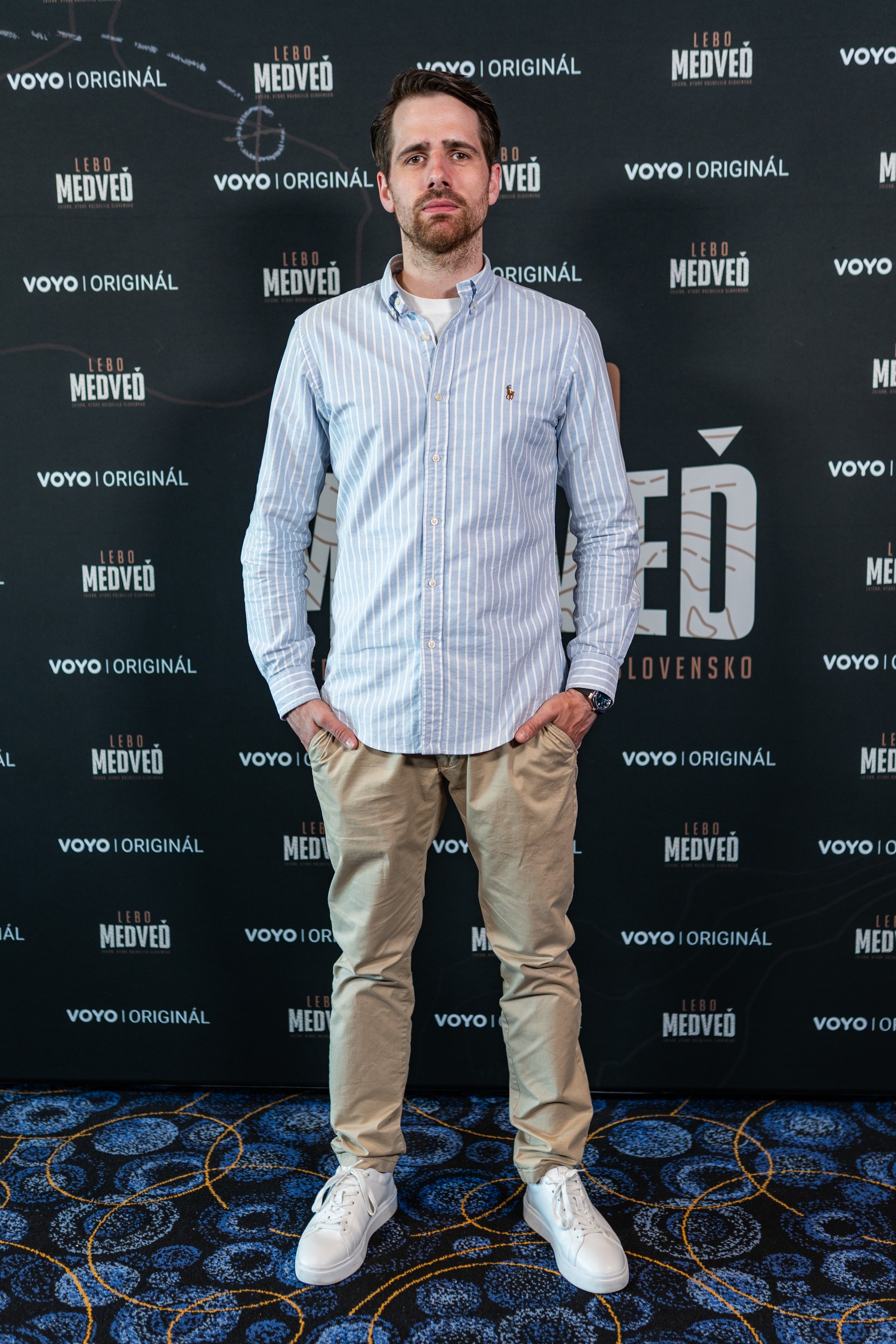 Premiéra dokumentárnej série "Lebo medveď": Filip Šebesta.
